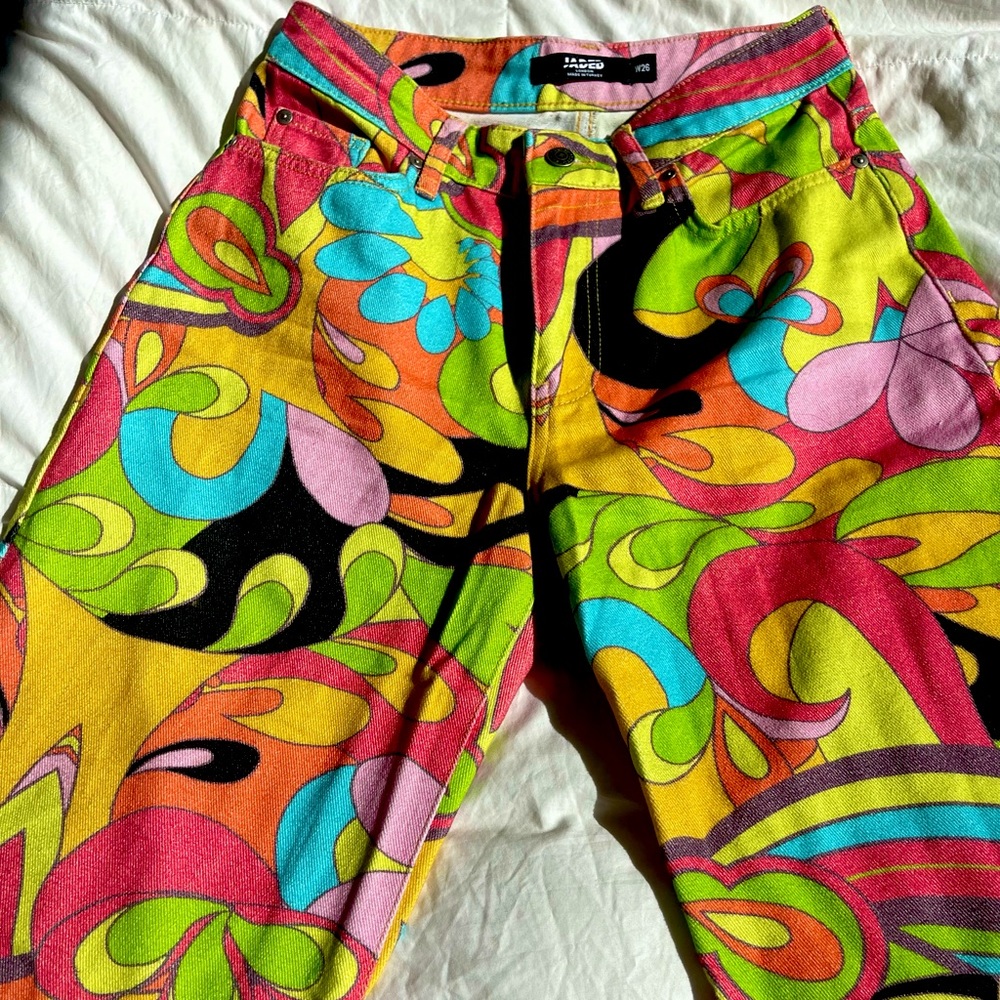 Jaded London 90s Print Jeans